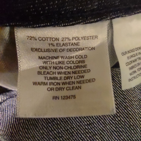 Jones New York 20W Blue Jeans - Picture 5 of 7